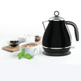 thumbnail image 2 of JS Gourmet - Bouilloire Électrique Rétro en Acier Inoxydable, Capacité de 1,7 Litre, Noire, 2 of 3
