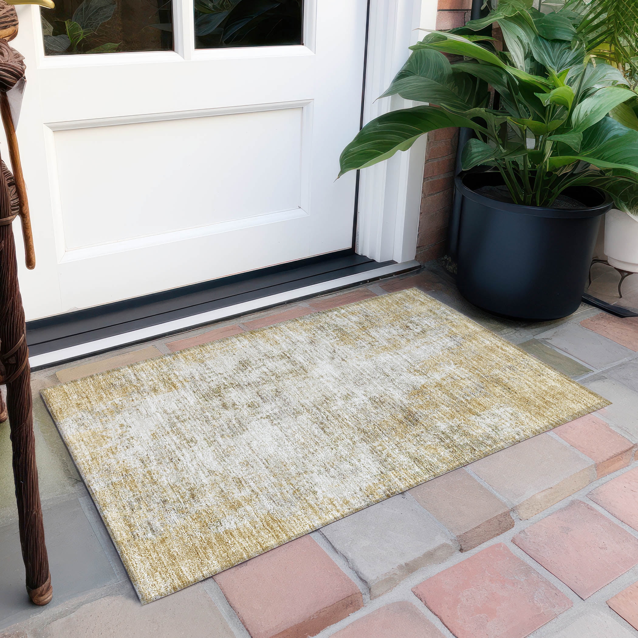 Addison Rugs Chantille ACN940 Gold 1'8" x 2'6" Rug