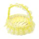 thumbnail image 3 of Cesta de flores para boda, cestas tejidas, portátil, hermosa cesta de flores para niña, de mano, para fiestas, bodas, eventos y ocasiones especiales. Amarillo, 3 of 8