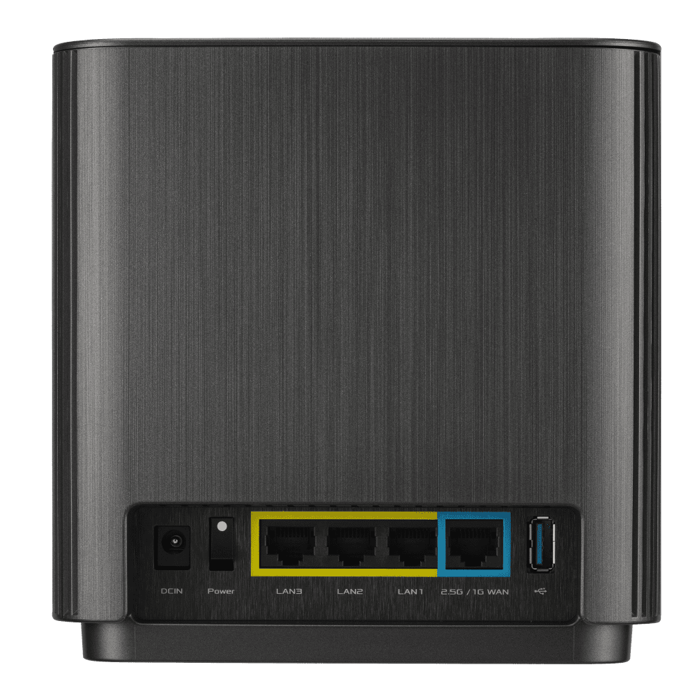 ASUS ZenWiFi XT9 AX7800 Tri-Band WiFi6 Mesh WiFiSystem (1Pack), 802.11ax, up to 2850 sq ft ＆ 4+ Rooms, AiMesh, Lifetime Free Internet Security, Paren ASUS ZenWiFi XT9 Review | AX7800