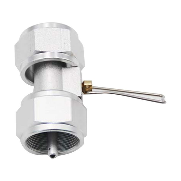 TBOLINE Copper American Gas Tank Filling Valve Gas Canister Converts Valves Outdoor Tool