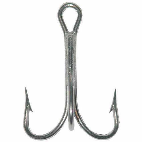 Mustad 3551DT14/025 Duratin Treble 25Pk 14/0 Alligator Hook