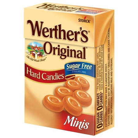 UPC 072799763565 product image for Werther's Original Minis Sugar Free Hard Candies, 1.48 oz | upcitemdb.com