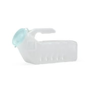 Medline Urinal with Glow-in-the-Dark Lid, Clear