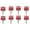 Red, variant on Universal Hard Top Quick Removal Fastener Thumb Screw, Aluminium Alloy Red Hard Top Quick Removal Fastener Thumb Screws Replacement for JK 2 Door 2007-2018, Integrated D Ring