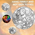thumbnail image 3 of 12"/16" USB Powered Silver Mirror Disco Ball | Hanging Ring Design | Ideal for Disco Party, Nightclub & Bar Decoration, 3 of 8