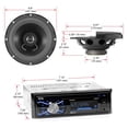 thumbnail image 3 of Boss Audio 656BCK CD Receiver and 2 6.5" Speakers, 3 of 5