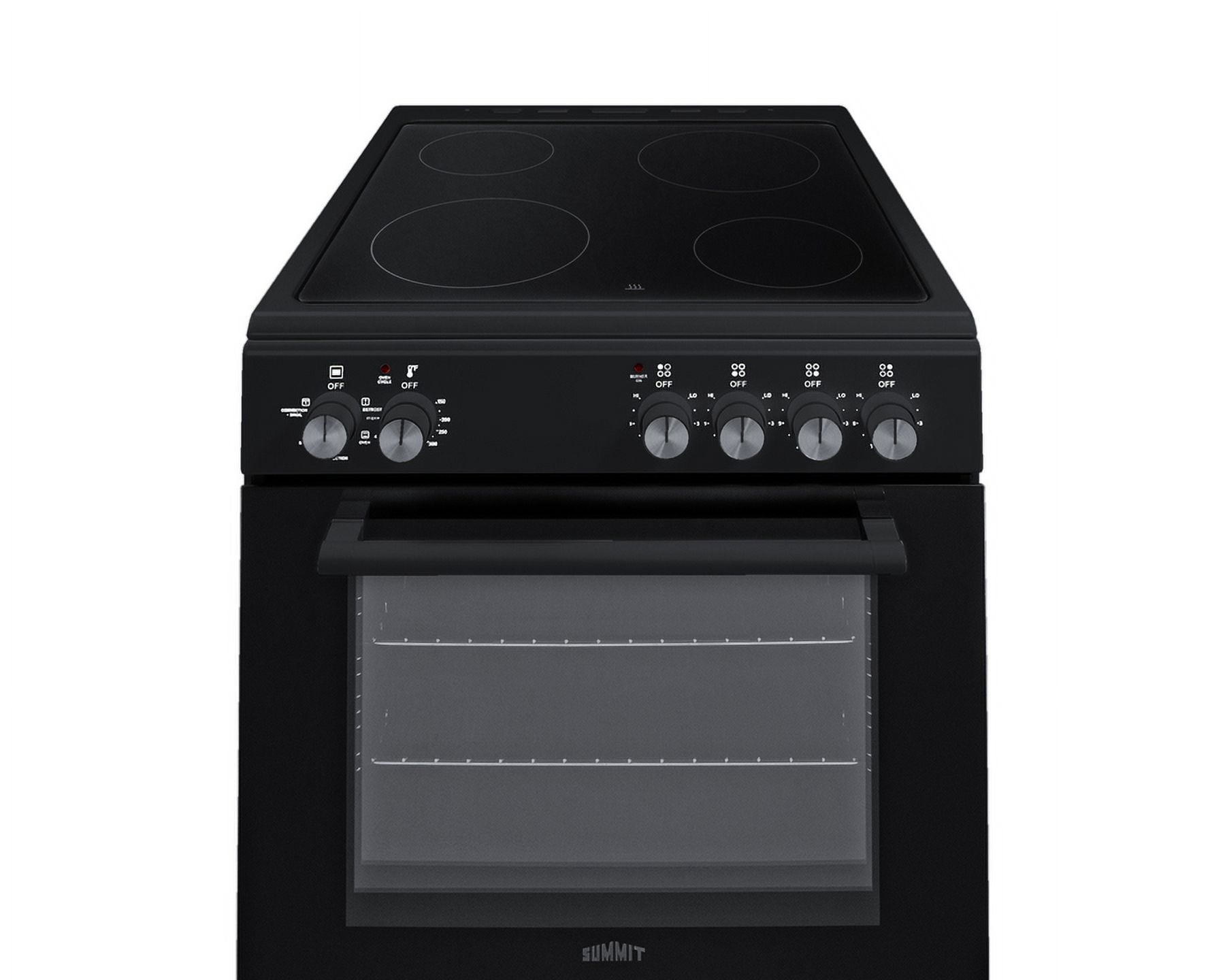 24" Wide Electric Smooth-Top Range