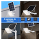 thumbnail image 2 of Lámpara Led Solar Luminaria Suburbana Alumbrado Publico 300w, 2 of 5