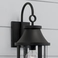 thumbnail image 6 of Capital Lighting 953611BK Bridger 19" Tall Outdoor Wall Sconce - Black, 6 of 7