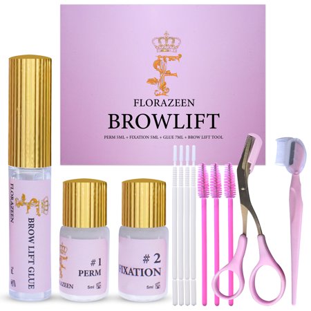 Florazeen Luxe Eye Brow Lamination Kit with Brow Tools
