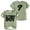 Army Green, variant on Children Fashionable Casual Letter Round Neck Short Sleeved T Shirt Tops for Girls Daily Wear Campus Outdoor Activities, 12-13 Years, Army Green