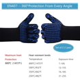 thumbnail image 1 of Un par de guantes de barbacoa resistentes al calor (antorchas azules LingWen 8390611492281, 1 of 1