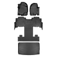 thumbnail image 1 of MAXLINER Floor Mats and Cargo Liner Behind 3rd Row Set Black Compatible with 18-22 Expedition Max/Navigator L with 2nd Row Bucket Seats, 1 of 4