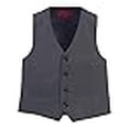 thumbnail image 3 of Gioberti Boy's 4 Button Formal Suit Vest, Charcoal, Size 7, 3 of 4