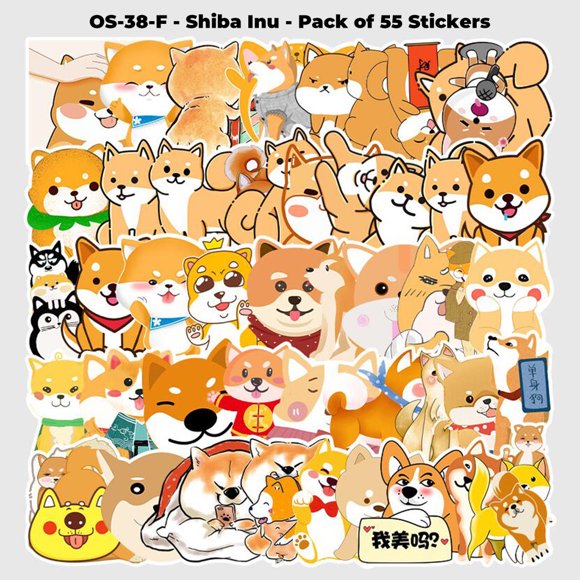 Waterproof Cartoon Decal Stickers for Water Bottles, Laptop, Car