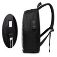 thumbnail image 6 of YFYANG 17" Laptop Backpack, Peacock Feather Texture Fashion Travel Work Backpack with USB and Headphone Cable Interface for Men and Women, 6 of 8