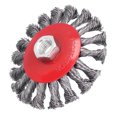 thumbnail image 4 of Brosse de Fil de Torsion, Ne Pliera Pas Excellente Coupe de Brosse de Roue de Fil de Performance pour l'Extérieur, 4 of 8