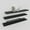 Black, variant on Floating Shelves for Wall Set of 3, 16" Gray Wall Shelves for Home Decor, Frame Display Floating Shelf for Living Room, Bedroom, Bathroom, Kitchen