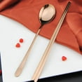 thumbnail image 2 of BESTYASH 4 Sets Kitchen Silverware Sets Flat Eating Utensils for Daily Use and Banquet, 2 of 7