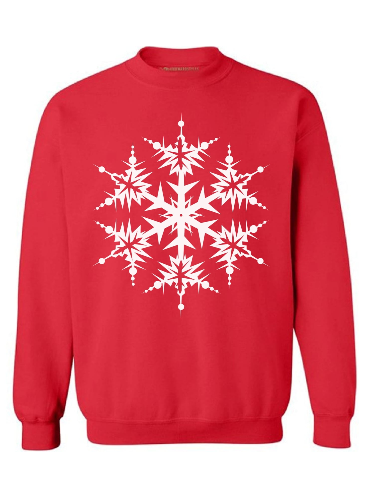 Christmas Sweatshirts Cute Weed Leaf Snowflake Pullover Xmas Gifts Winter Cloths 