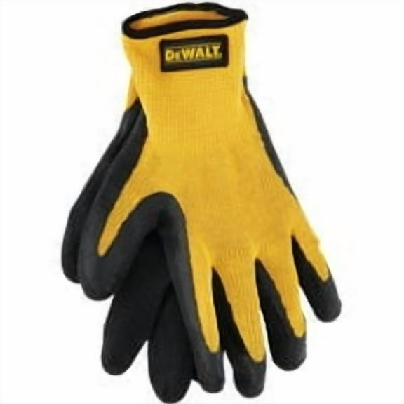 Radians DPG70L DeWalt Textured Rubber Coated Gripper Glove, Medium