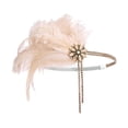 thumbnail image 1 of Tocado de plumas Sunnimix para boda y fiesta de Halloween, 1 of 7