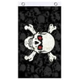 thumbnail image 2 of Skull & Crossbones Fly Flag 3' x 5', 2 of 4
