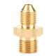 thumbnail image 1 of Enchufe de manguera, UNF macho a AN4 Adaptador de montaje de latón Adaptador de montaje construido para durar, 1 of 8