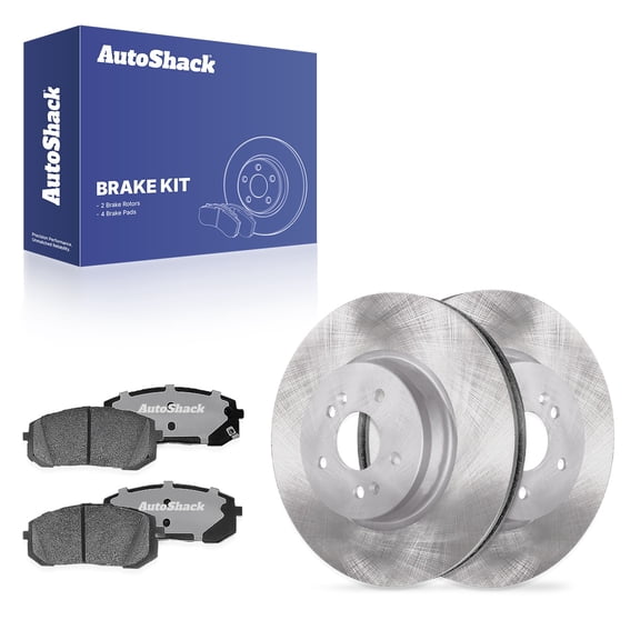 AutoShack Front Brake Rotors & Ceramic Pads for Hyundai & Kia, Elantra 2021-2025 Sonata 2020-2025 K5 2021-2025 Niro EV 2023-2025, FWD AWD L4 1.6L 2.0L 2.5L - 12.01" (305 mm), 5-Lug