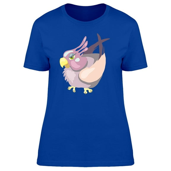 Cartoon Girly Bird Tee Women's -Image by Shutterstock