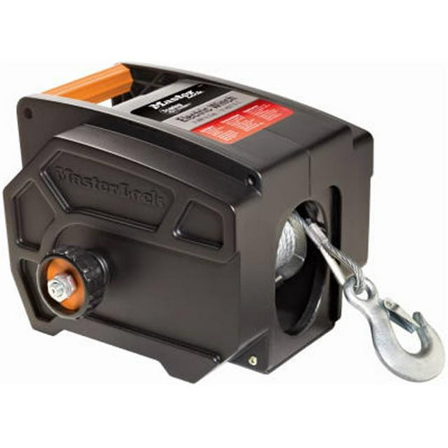 Master Lock 2953AT 11.13 x 9.62 in. 12V Electric Portable Winch