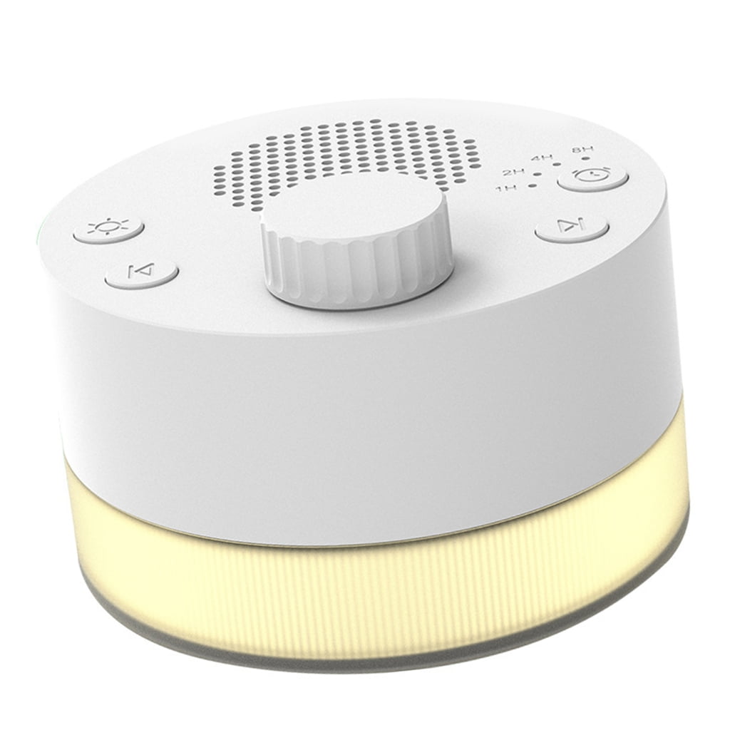 Intelligent Sleep Sound Machine with 4 Timer Option and Gentle Night Light for Babies Adults