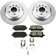 thumbnail image 2 of PowerStop Rear Geomet Coated Brake Rotor and Pad Kit Fits: HONDA Select Models CRK7727, 2 of 5