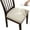 B, variant on Stretch Waterproof Chair Seat Covers - Dining Room Chair Slipcovers - Anti-Spill Jacquard Fabric Protectors for Kitchen & Dining Chairs