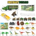 thumbnail image 6 of JBeeCtrl Dinosaur Toys for Kids 3-5 Dinosaur Truck with 12 Pull Back Cars Dinosaur Transport Truck for Toddlers Christmas Birthday Gifts Toys for 3 4 5 6 7 Year Old Boy Girls, 6 of 6