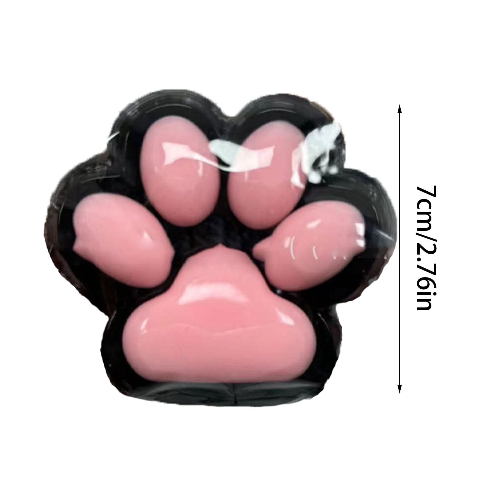 Jouet Relaxation Adulte Enfant 2 Pièces Squishy Patte De Chat, 14cm Yoyo Squishy, Patte De Chat