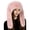 Pink, variant on Women Furry Bunny Ear Hat Winter Warm Plush Earflap Beanie Windproof Cap