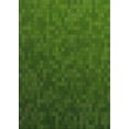 thumbnail image 1 of Ahgly Company Indoor Rectangle Patterned Deep Emerald Green Novelty Area Rugs, 4' x 6', 1 of 6