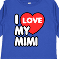 thumbnail image 4 of Inktastic I Love My Mimi Boys or Girls Long Sleeve Toddler T-Shirt, 4 of 5
