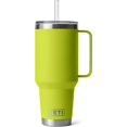 thumbnail image 3 of YETI Rambler 42 oz Straw Mug, Vacuum Insulated, Stainless Steel, Chartreuse, 3 of 7