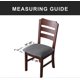 thumbnail image 4 of SeraphinaT Seat Covers for Dining Room Chairs Set of 6, Waterproof Dining Chair, 4 of 4