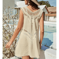 thumbnail image 4 of Traje de Baño para Mujer, Pareo, Bikini, Playa, Bikini, Pareo Albaricoque Talla Única, 4 of 9