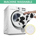 thumbnail image 5 of Rectangle Waterproof Cow Print Tablecloth Reusable Washable Weight Fabric Table Covers for Restaurant,Picnic,Indoor and Outdoor Dining 60 Inch X 84 Inch, 5 of 5