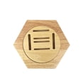 thumbnail image 2 of Estante de exhibición de hexagonal de , estantes, organizador de soporte para monedas, accesorios para el dormitorio para hogar CUTICAT Estante de exhibición de medallas, 2 of 7