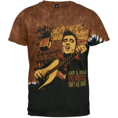 Elvis Presley - Dared To Rock Tie Dye T-Shirt