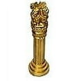 thumbnail image 3 of PARIJAT HANDICRAFT Brass Ashoka Pillar Miniature National Emblem of India Statue Mini Showpiece (5.5 Inch), 3 of 3