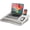 Marble-Medium, variant on Laptop Lap Desk - Portable With Pillow Cushion Fits Up To 15.6 Inch Anti-slip Strip & Storage Function For Home Office Students Use As Computer Stand Marble