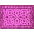 thumbnail image 1 of Ahgly Company Indoor Rectangle Oriental Pink Industrial Area Rugs, 8' x 12', 1 of 4