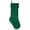 Green, variant on LQCrafK Christmas Stockings, 18 Inches Large Size Christmas Stockings Cable Knitted Stocking Gifts
